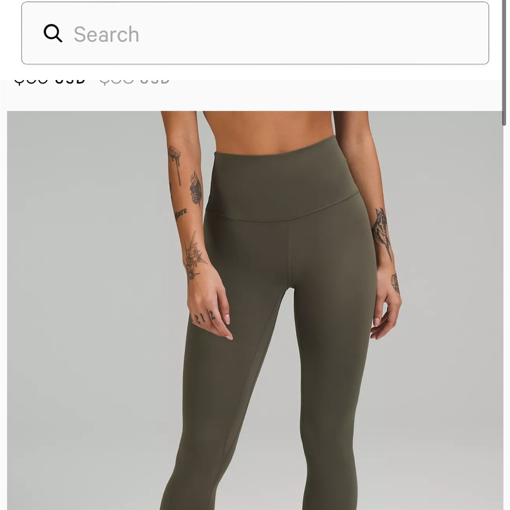 Lululemon Wunder Train leggings